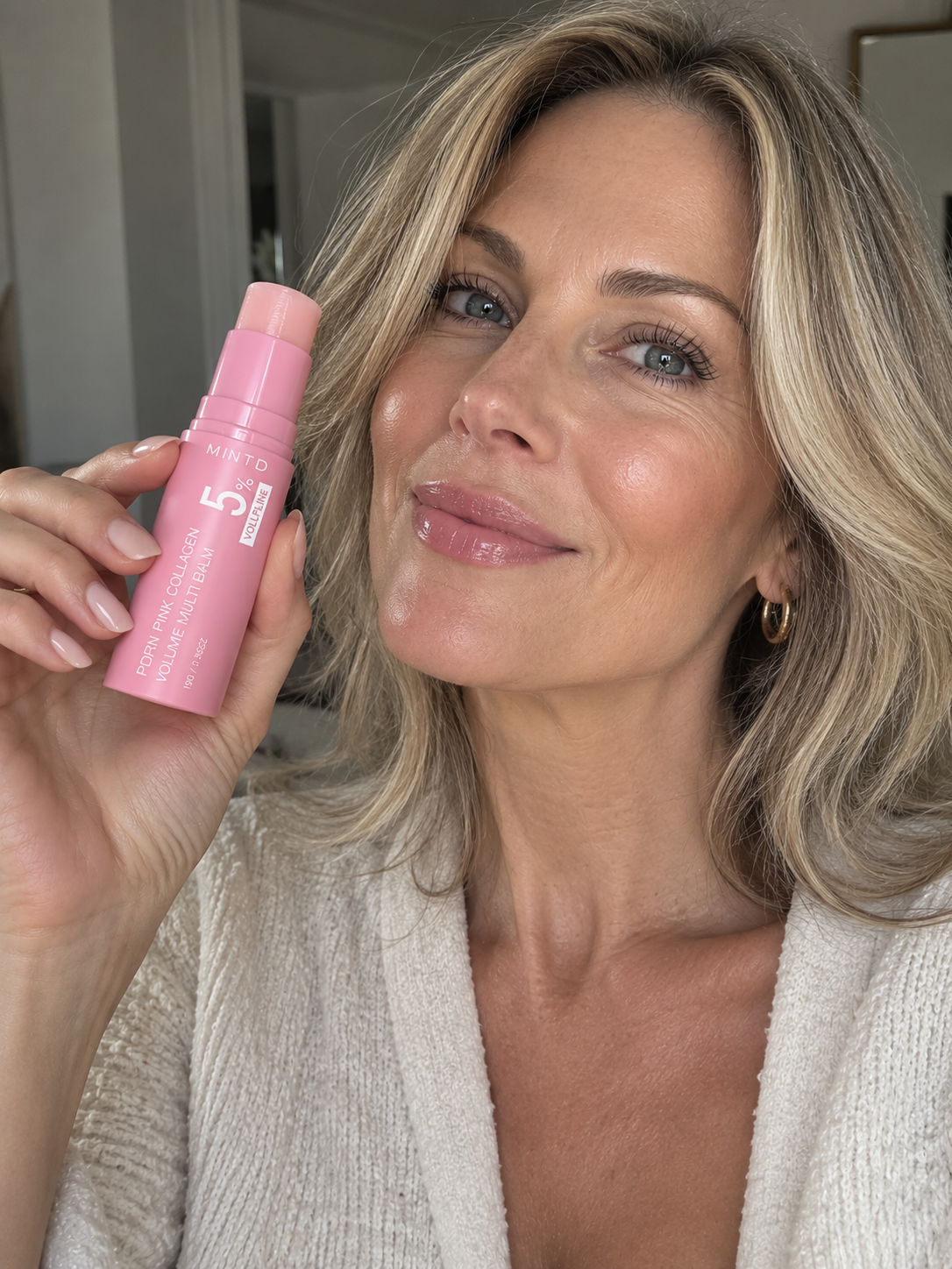 Rachel mit dem MINTD Balm-Stick