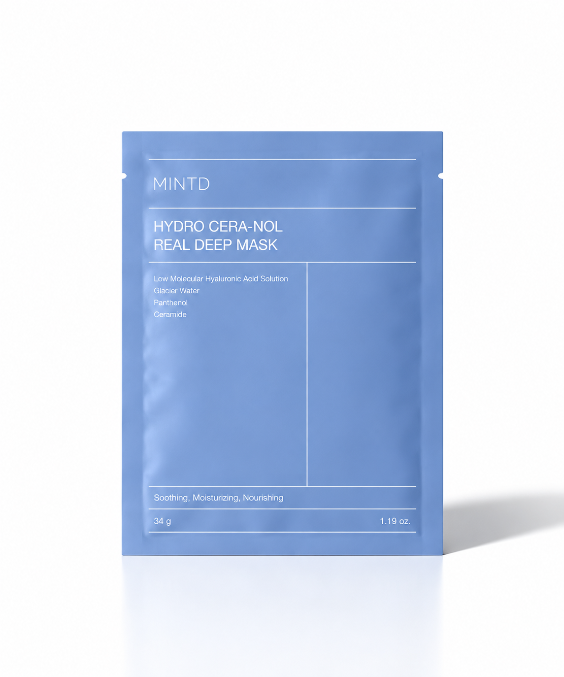 Collagen Face Mask – Blau (4er-Set)